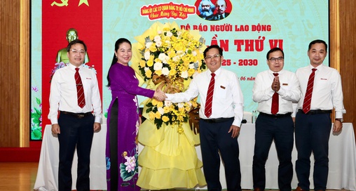 Báo Người Lao Động tổ chức thành công Đại hội Đảng bộ lần thứ VI, nhiệm kỳ 2025-2030