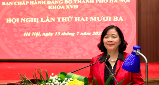 Hà Nội thống nhất phương hướng công tác nhân sự Đại hội đảng bộ lần thứ XVIII