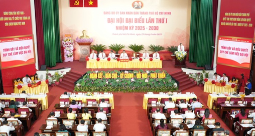 Khai mạc phiên trù bị Đại hội đại biểu Đảng bộ UBND TP HCM lần thứ I, nhiệm kỳ 2025-2030