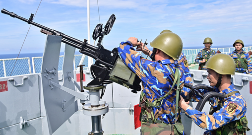 Giữa trùng khơi, nhà giàn DK1 hướng về Đại hội XIV của Đảng