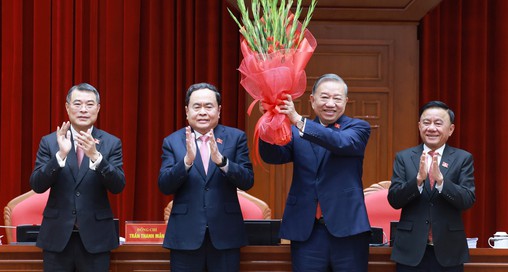 Đồng chí Tô Lâm giữ chức Tổng Bí thư Ban Chấp hành Trung ương Đảng khóa XIV