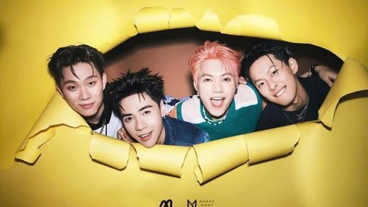 Nhóm MOPIUS - ứng viên giải Mai Vàng 31-2025 hạng mục Nhóm nhạc được yêu thích nhất