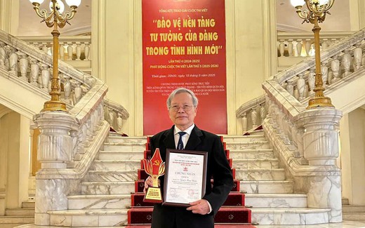 Cuộc thi viết “Người thầy kính yêu”: GS Nguyễn Trọng Chuẩn - “dòng sông tri thức” không ngừng chảy
