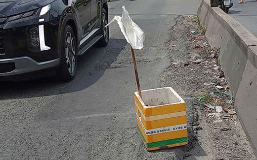 Đường xuống cấp