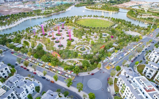 Không gian “sống chất” tại Vinhomes Grand Park