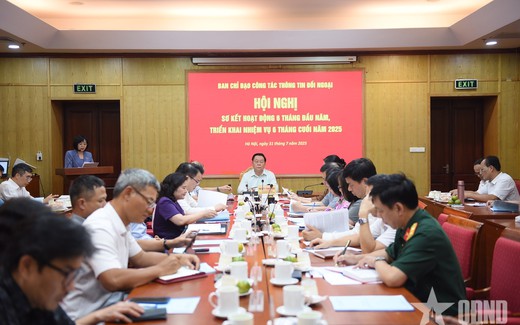 Trưởng ban Tuyên giáo và Dân vận Trung ương chủ trì hội nghị về thông tin đối ngoại
