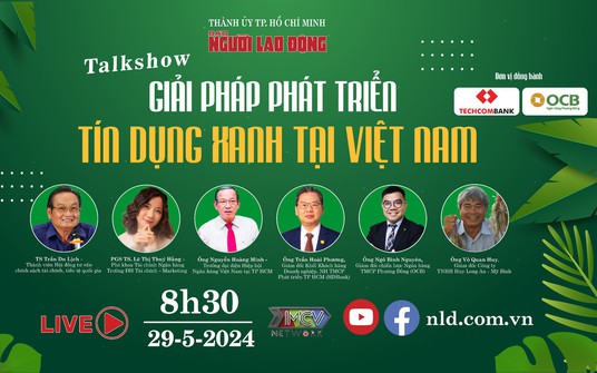 Talkshow "Giải pháp phát triển tín dụng xanh tại Việt Nam"