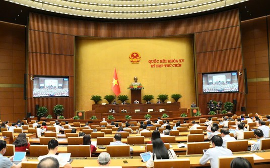 Quốc hội thông qua Nghị quyết cả nước giảm từ 63 còn 34 tỉnh, thành phố