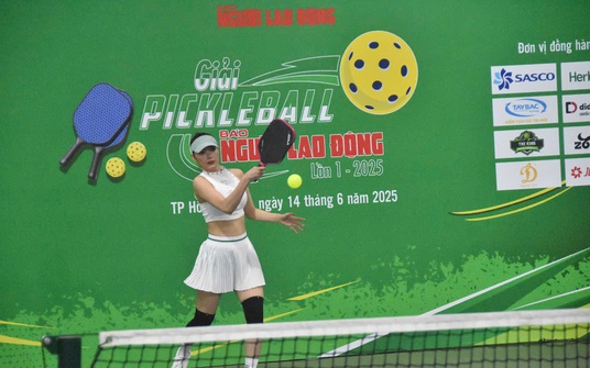 Giải Pickleball Báo Người Lao Động 2025: Tưng bừng khai mạc