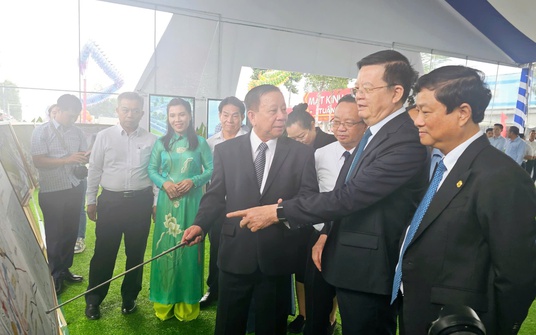 Chính thức khởi công đường Vành đai 4- TP HCM đoạn qua Bình Dương