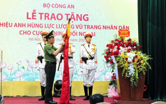 Cục An ninh Đối ngoại đón nhận danh hiệu Anh hùng lực lượng vũ trang nhân dân