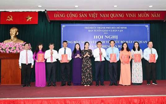 Thành ủy TP HCM vừa có quyết định tạm giao biên chế trong năm 2025
