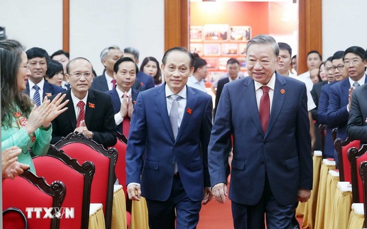 Tổng Bí thư Tô Lâm dự Đại hội đại biểu Đảng bộ Văn phòng Trung ương Đảng