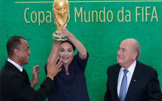 Cúp vàng đã đến Brazil, World kèo nhà cái tỷ lệ cá cược 2014 sắp bắt đầu