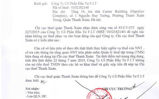 Bỗng dưng bị nợ thuế: kèo nhà cái tỷ lệ bóng đá cần được đền bù
