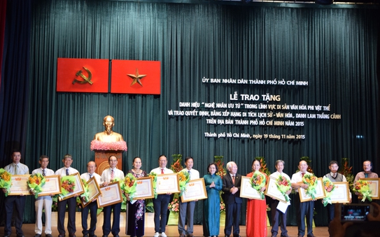 617 nghệ nhân được phong, truy tặng tỷ lệ kèo nhà cái 88 hiệu Nghệ nhân Ưu tú