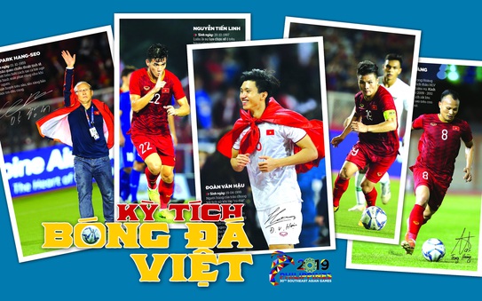 Ấn phẩm đặc biệt chân dung các nhà vô địch bóng đá SEA Games 2019