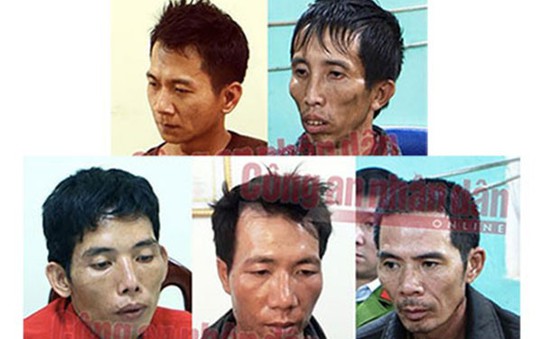 Rúng động lời khai của 5 nghi phạm sát hại, hiếp dâm nữ kèo nhà cái tỷ lệ cá cược viên giao gà chiều 30 Tết