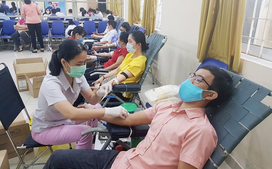 350 đoàn viên hiến tỷ lệ kèo nhà cái cứu người