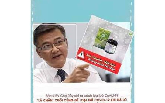 Bác sĩ tỷ lệ cá cược kèo nhà cái viện Chợ Rẫy lên tiếng vì bị lạm dụng hình ảnh