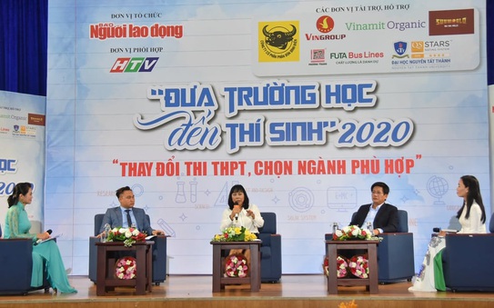 Đưa trường học đến thí sinh 2020: Thay đổi tỷ lệ kèo góc nhà cái THPT tác động mạnh đến thí sinh