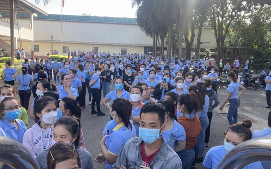 Đồng Nai: Gần 1.500 công kèo nhà cái tỷ lệ cá cược ngừng việc vì chưa có lương tháng 12