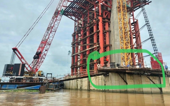 Sự cố tại công trình cầu Mỹ tỷ lệ bóng đá kèo nhà cái 2, một công nhân mất tích