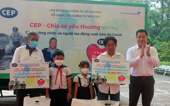 Chuyến kèo nhà cái tỷ lệ cá cược "CEP - Chia sẻ yêu thương" đến Tiền Giang