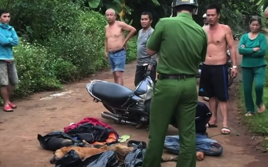 Trộm chó bị người dân vây bắt, nghi bị đánh bầm dập