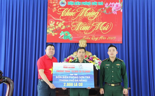 “Tự hào cờ Tổ kèo nhà cái tỷ lệ bóng đá” động viên tinh thần ngư dân, chiến sĩ biên phòng tại Đà Nẵng