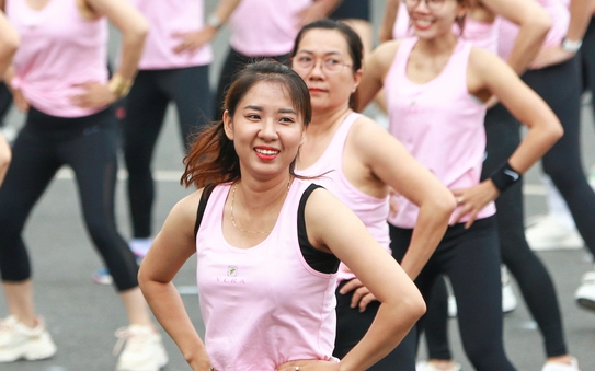 TP HCM: đồng diễn Aerobic quy mô lớn chào mừng ngày Phụ nữ Việt tỷ lệ bóng đá kèo nhà cái