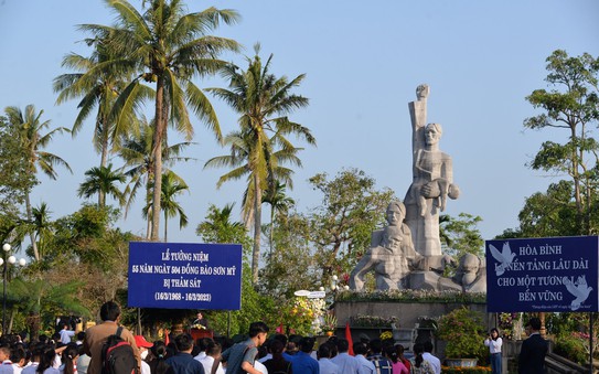 Quảng Ngãi: Tưởng niệm 55 năm vụ bóng đá tỷ lệ kèo nhà cái Sơn Mỹ
