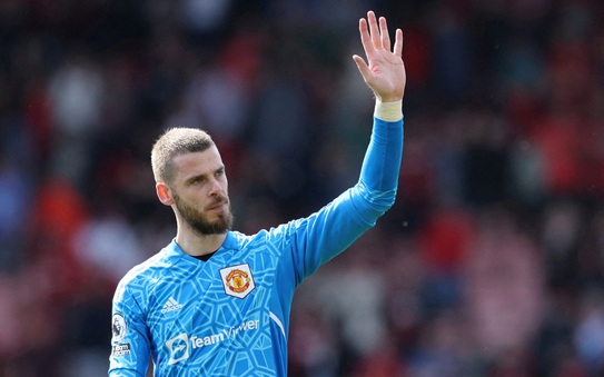 Cảm động với tâm thư chia tay fan M.U của thủ môn De Gea