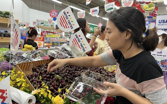 Cherry, việt quất, tỷ lệ kèo nhà cái malaysia Mỹ… khuyến mãi đến 30%