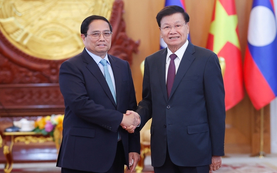 Thủ tướng Phạm Minh Chính hội kiến Tổng Bí thư, tỷ lệ kèo nhà cái 88 Lào