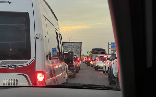 Nguyên nhân kẹt xe kéo dài trên cao tốc kèo nhà cái tỷ lệ cá cược - Long Thành - Dầu Giây sáng nay