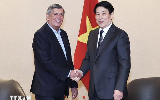 tỷ lệ kèo nhà cái malaysia tiếp Chủ tịch Đảng Cộng sản Chile