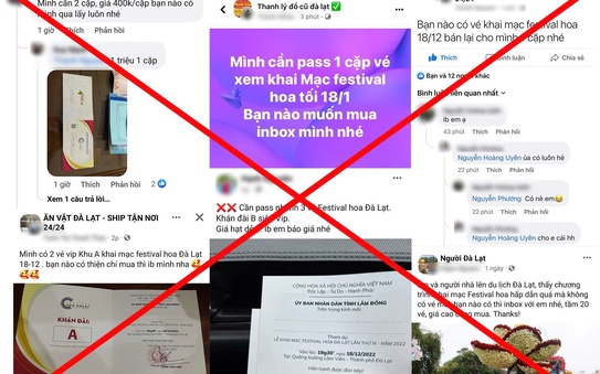 Coi chừng vi phạm pháp luật, bị lừa khi mua bán vé mời tỷ lệ kèo nhà cái hôm nay 2024