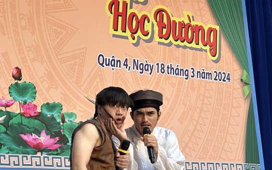 Đưa kịch "kèo nhà cái tỷ lệ bóng đá" đến với khán giả học sinh