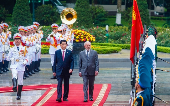 Chủ tịch nước Lương Cường chủ trì lễ đón Tổng thống tỷ lệ kèo góc nhà cái