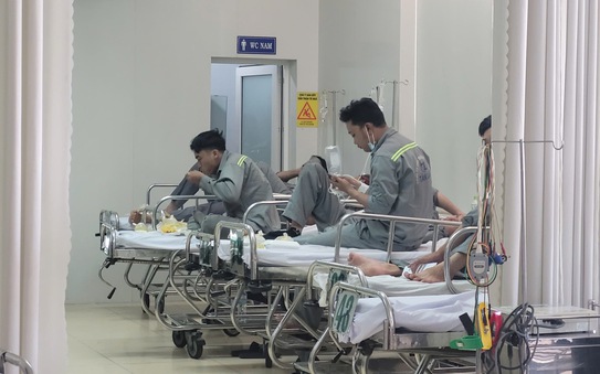 Kết quả kiểm tra sức khỏe cho thấy một số nhân viên có dấu hiệu bị ảnh hưởng nặng nề do sự rò rỉ khí