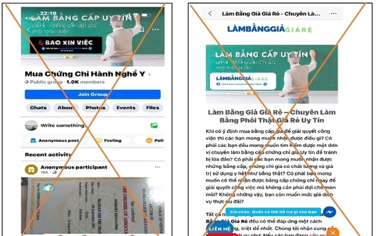 TP HCM: Cảnh báo tình trạng làm giả chứng chỉ, giấy phép hành nghề y, dược