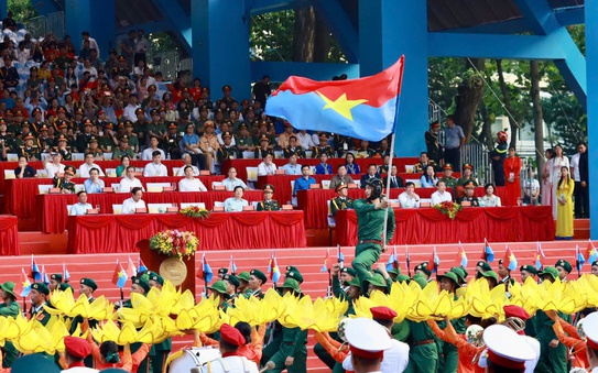 Tổng duyệt Lễ kỷ niệm 50 năm Ngày Giải phóng miền tỷ lệ kèo góc nhà cái, thống nhất đất nước