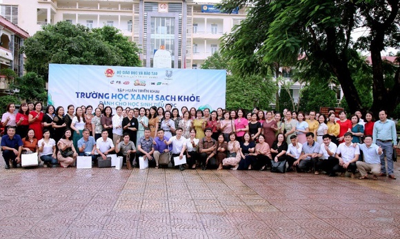 Unilever và Bộ Giáo dục và Đào tạo triển khai chương trình “Trường học Xanh – Sạch – Khỏe”
