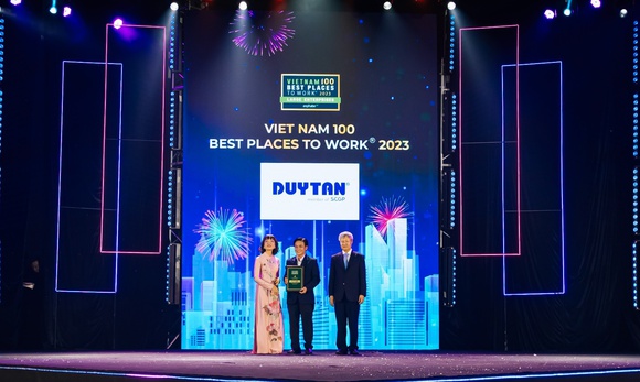 Duy Tân lần thứ 6 thuộc top nơi làm việc tốt nhất Việt Nam