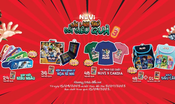 NuVi khởi động loạt chương trình chào hè đa sắc màu trẻ em Việt