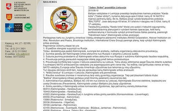 tỷ lệ kèo nhà cái tặc phao tỷ lệ kèo nhà cái NATO tập trận để chiếm Kaliningrad của Nga