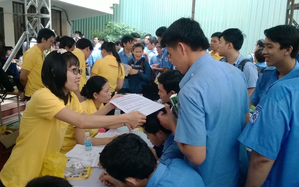 Hơn 30 dotỷ lệ kèo nhà cáih nghiệp tham gia Ngày hội Việc làm Cao Thắng