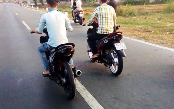 Tiền Giang triệt phá nhóm quái xế "đi bão" gây náo loạn