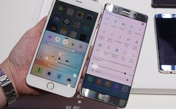 tỷ lệ kèo góc nhà cái Note 7 có khiến iPhone 6S Plus “lỗi thời”